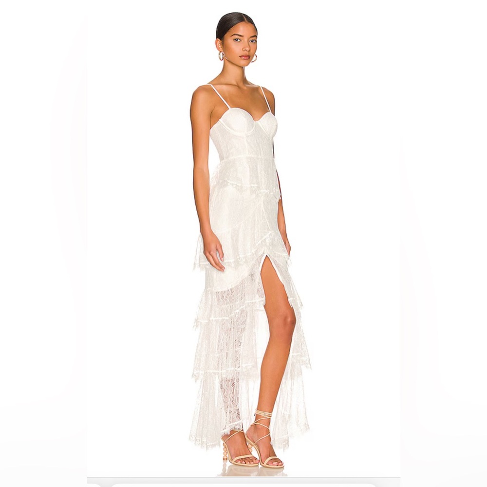 Zelda Fitz Gown in Ivory